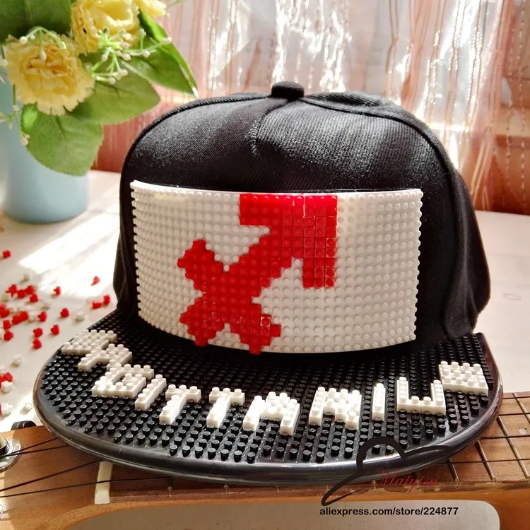12 знаков зодиака бейсболка со съемными блоками DIY Кирпич хип-хоп Snapback шапки созвездие шаблон кепки для мужчин и женщин - Цвет: Sagittarius