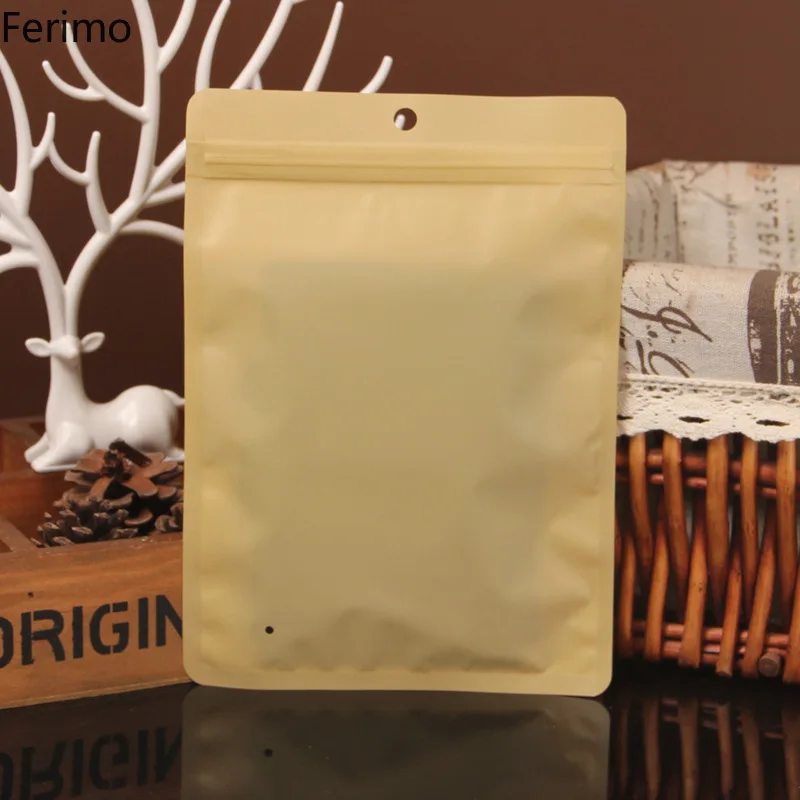 Goede 100 Stuks Zip-Lock Plastic Zak Kleding Sokken Ondergoed Verpakking Zakken Met Handvat Kleding Organizer Transparant Venster Pocket