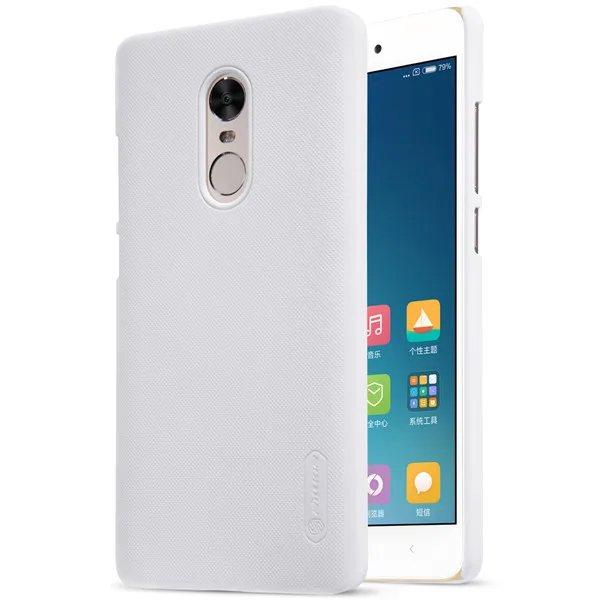 Чехол для телефона Nillkin с матовым покрытием для xiaomi redmi note 4x, чехол для телефона s, задняя крышка, матовый чехол для redmi note 4x - Цвет: Белый