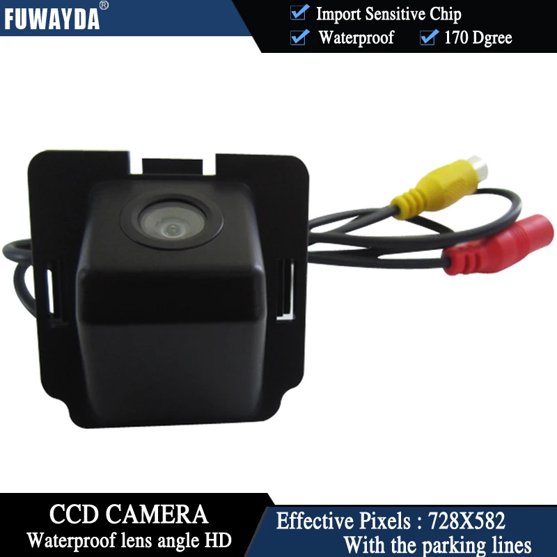 Автомобильная камера заднего вида FUWAYDA CCD/с контрольной линией/170