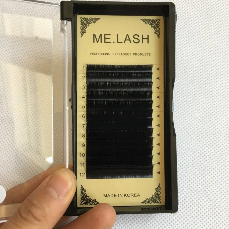 Ресницы ME.LASH 1 лоток разных размеров мерцающие Искусственные ресницы для