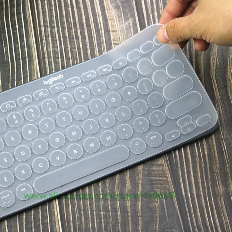 Мягкая силиконовая крышка клавиатуры защитная пленка для logitech K380 K 380 Bluetooth клавиатура мульти-устройство механическая защита кожи