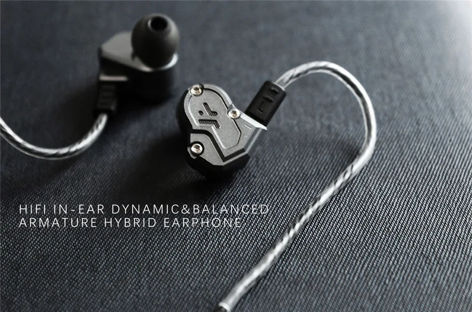 RevoNext QT3 2DD+ 2BA Hi-Fi стерео наушники-вкладыши высокого Разрешение наушники 2 Pin кабель гибридная гарнитура уравновешенным якорем наушники