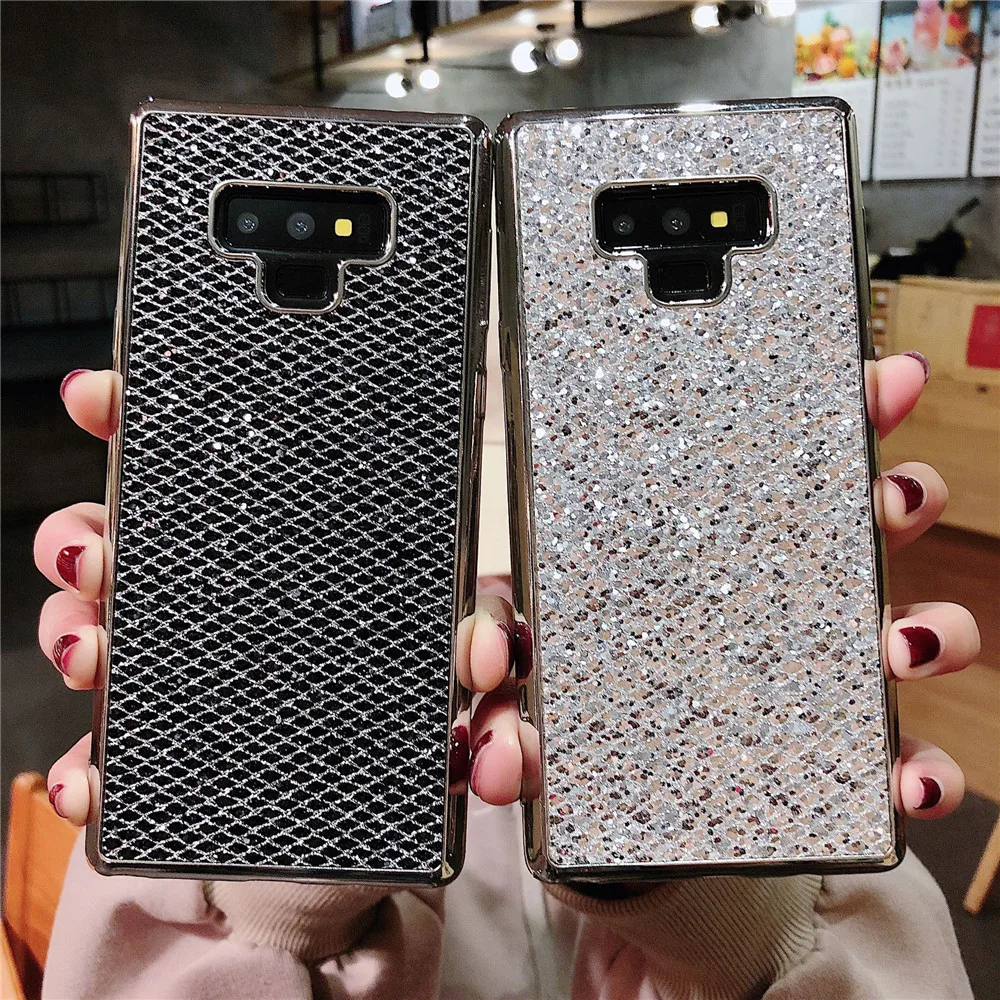 Блестящий чехол для мобильного телефона samsung Galaxy A7 2018 A750F J4 J6 Plus j8 A9 J2 J5 j7 prime Grand Prime |