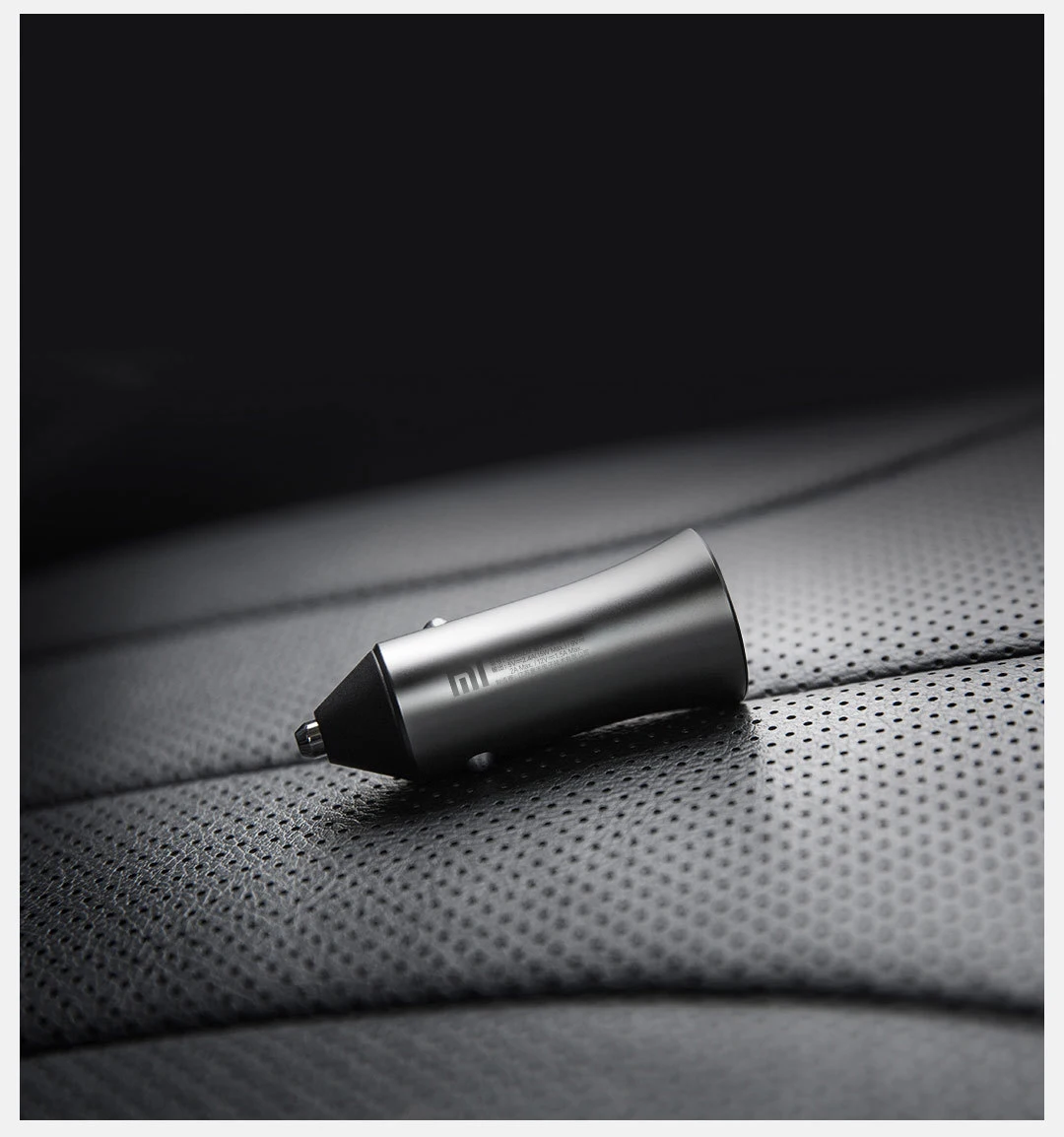 Xiaomi автомобильное зарядное устройство 18 Вт Быстрая зарядка двойной USB адаптер прикуривателя для iPhone samsung LG htc huawei