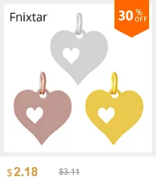 Fnixtar DIY ручной работы из нержавеющей стали мини Шарм Подвеска 12 мм полированный золотой цвет OM Sun Металлические Подвески для изготовления ювелирных изделий 5 шт./лот