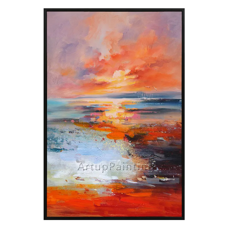 Холст акриловая живопись настенные картины для гостиной домашний декор