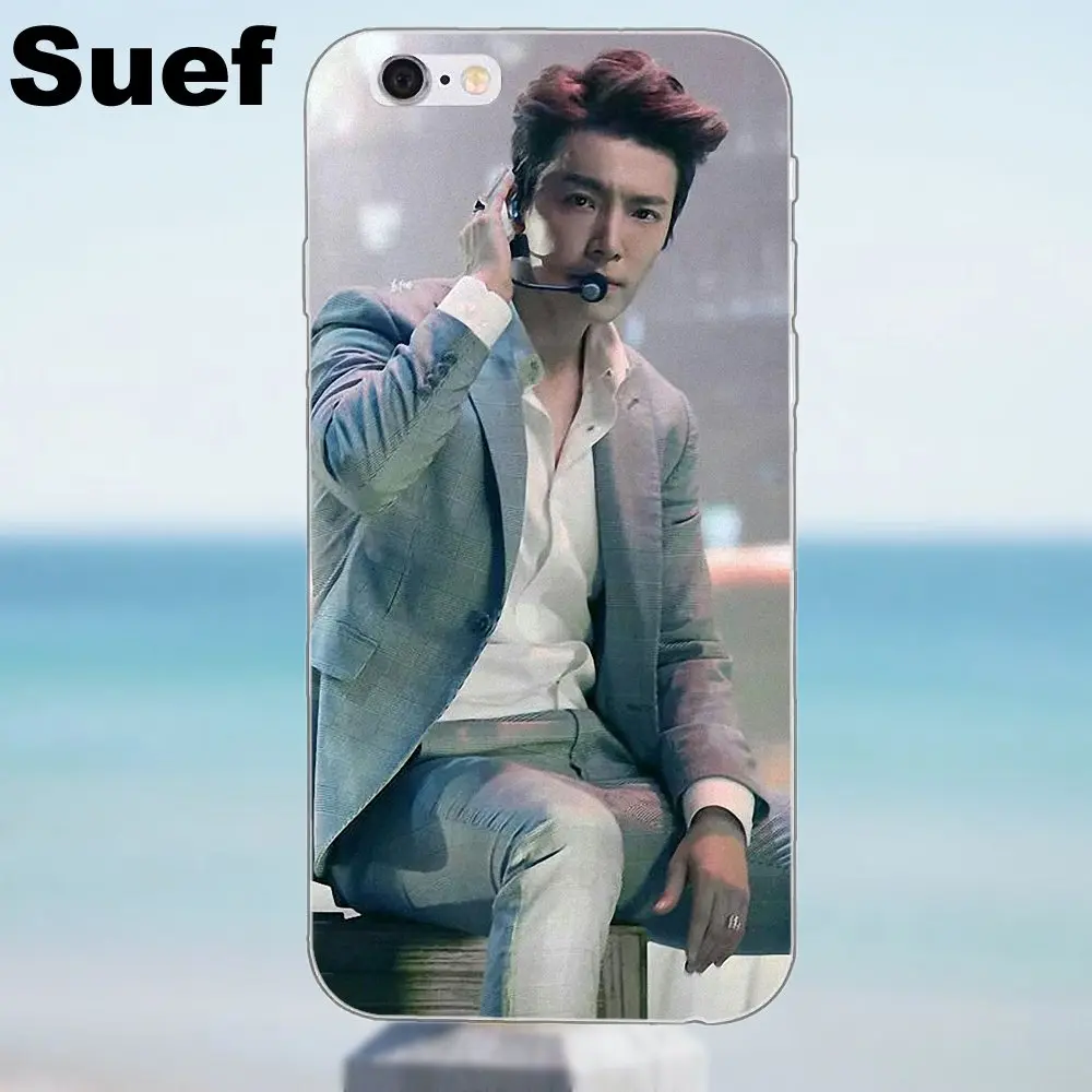 Супер Junior Donghae ryewook TPU Модный Оригинальный для iPhone 4 4S 5 5S 5C SE 6 6S 7 8 Plus X Galaxy J1 J3 J5 J7 A3 A5