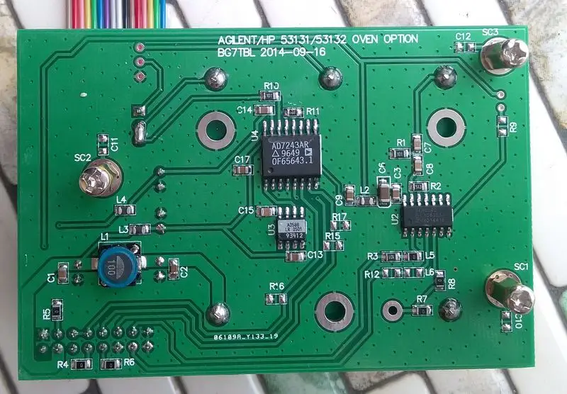 1 шт. AGILENT 53131A 53132A счетчик частоты OCXO опция OPT 012|counter detector|counter speakercounter track |