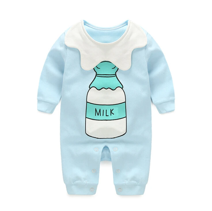 Новинка 2017 года Одежда для новорожденных девочек комбинезон с длинными рукавами