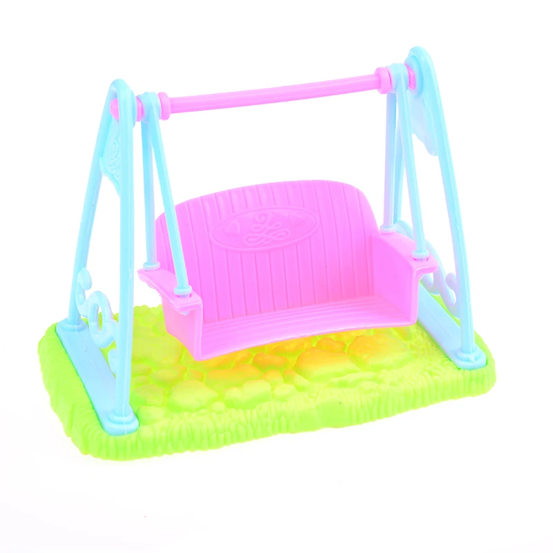 1 шт. милые садовые качели принцессы для кукольного домика мебель кукол игровой