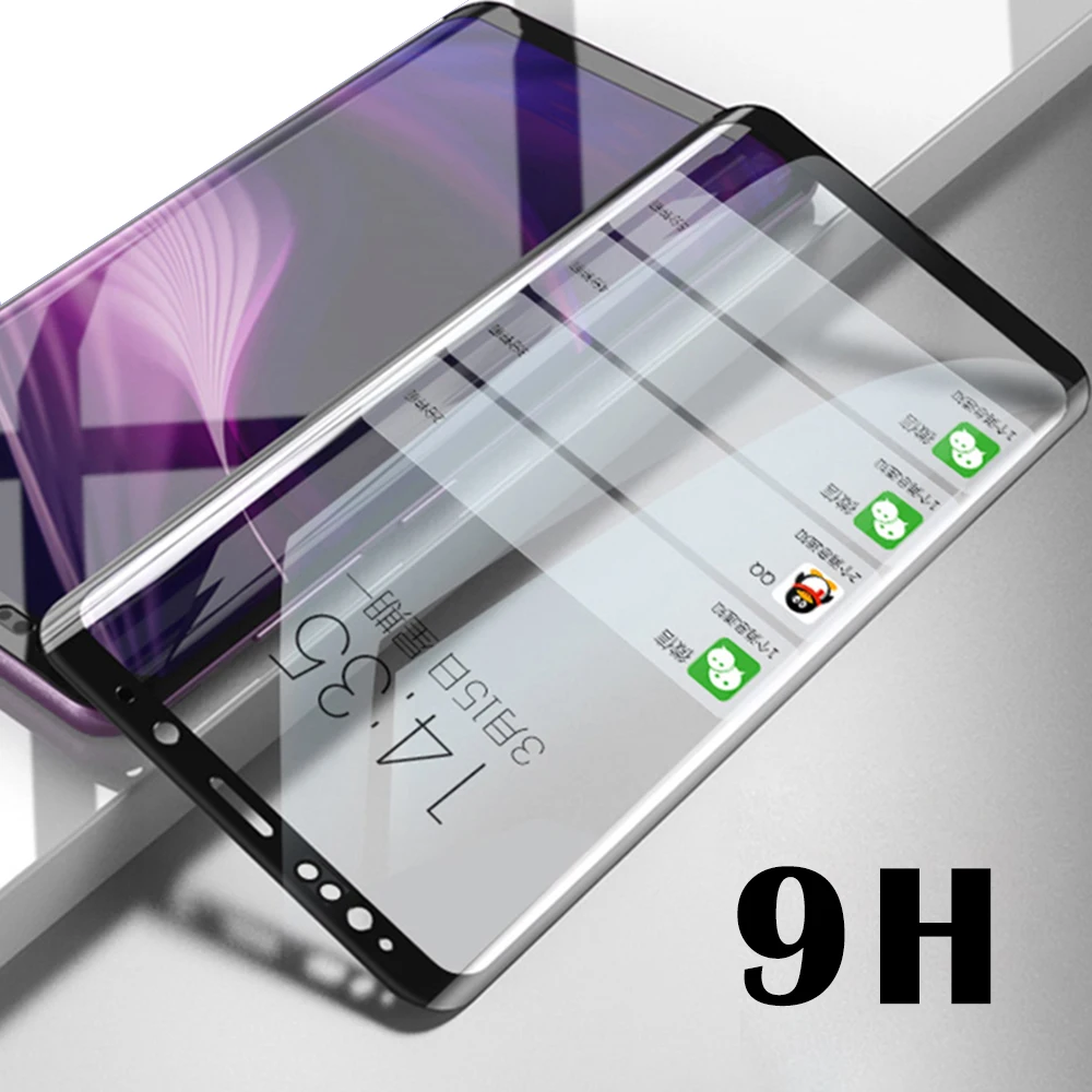 3D Защитное стекло для samsung S9 Plus, Защитная пленка для экрана galaxy s8 s10 lite, светильник sumsung s 8 9 10, Защитная пленка для экрана