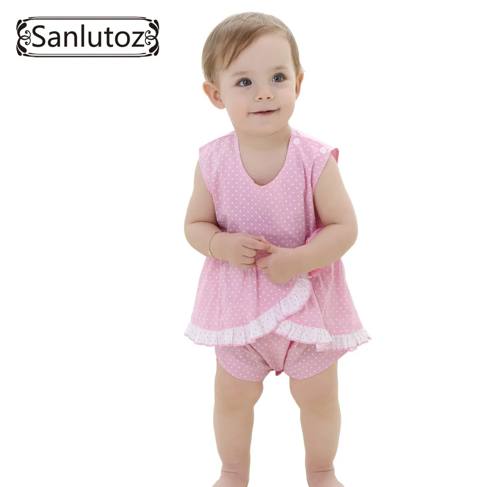 2015 Детские боди Летний комбинезон детское одежда для девочек детская младенцы