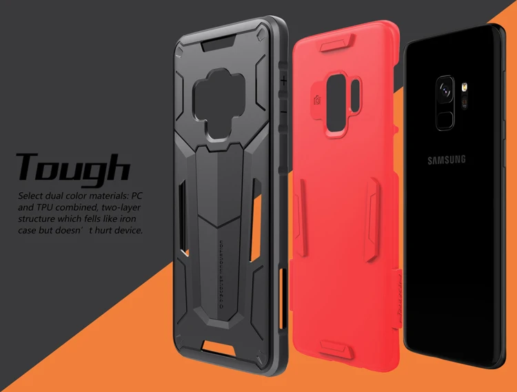 Для samsung Galaxy S9 S9 Plus чехол s NILLKIN Defender сверхмощный защитный чехол для samsung Galaxy S9 S9+ чехол для телефона
