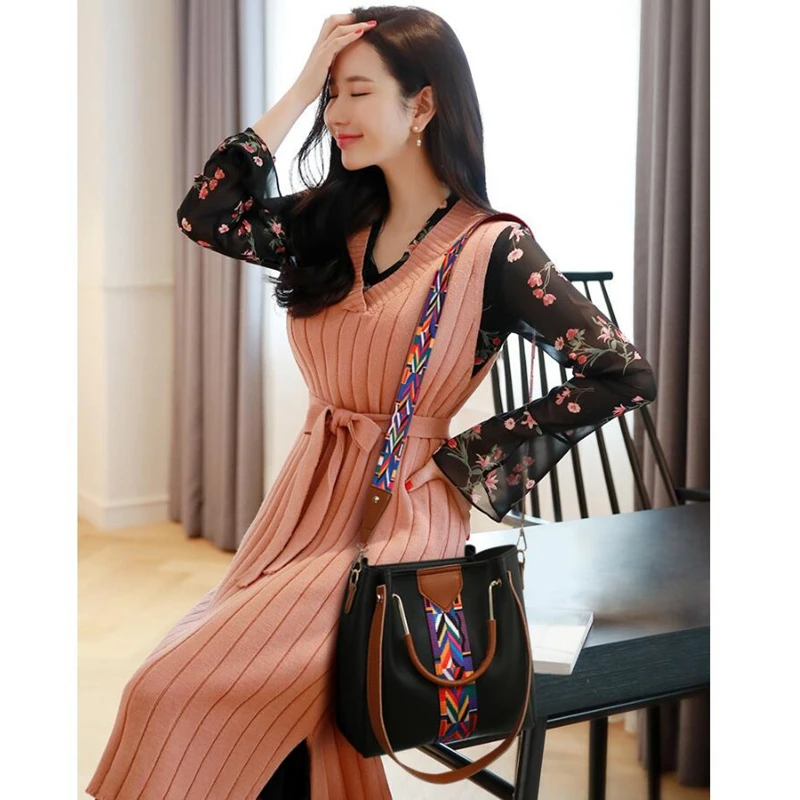 

2020 Casual Tote Messenger Bag 4 Sets Luxury Shoulder Bags for Women Handbags Crossbody Leather Female Bag Sac LL839