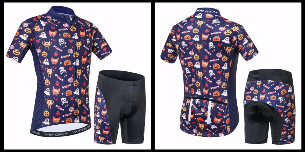WEIMOSTAR детский велосипед одежда из трикотажа Лето mtb велосипед Джерси одежда Ropa Ciclismo Дети Открытый велосипед спортивная одежда Джерси