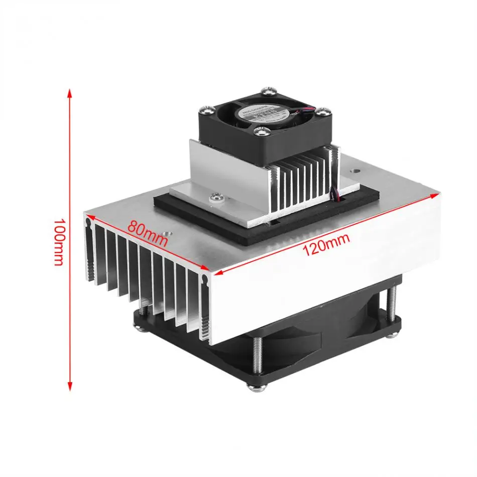Мини DC12V60W полупроводниковый холодильник/холодильное системы охлаждения DIY Kit кондиционер для офис