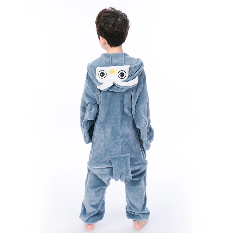 Комбинезон унисекс в виде совы для взрослых и детей мягкая теплая Пасхальная