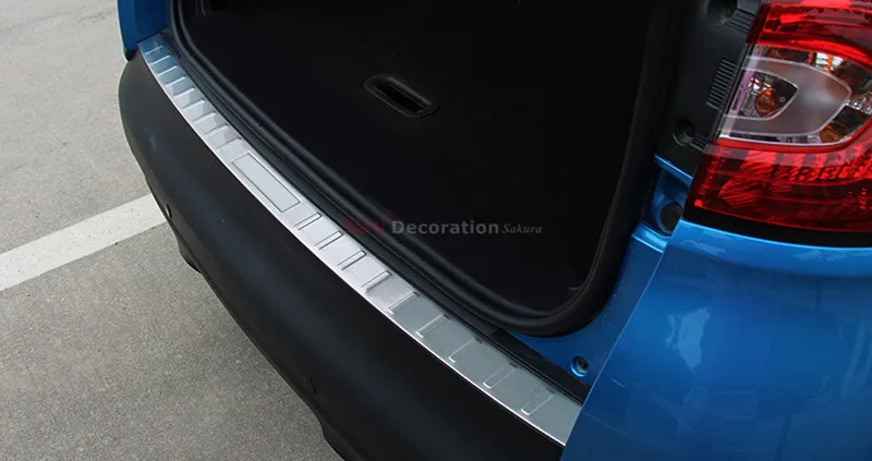 Для Renault Captur samsung QM3 2013- аксессуары из нержавеющей стали Накладка на задний бампер накладка 1 шт