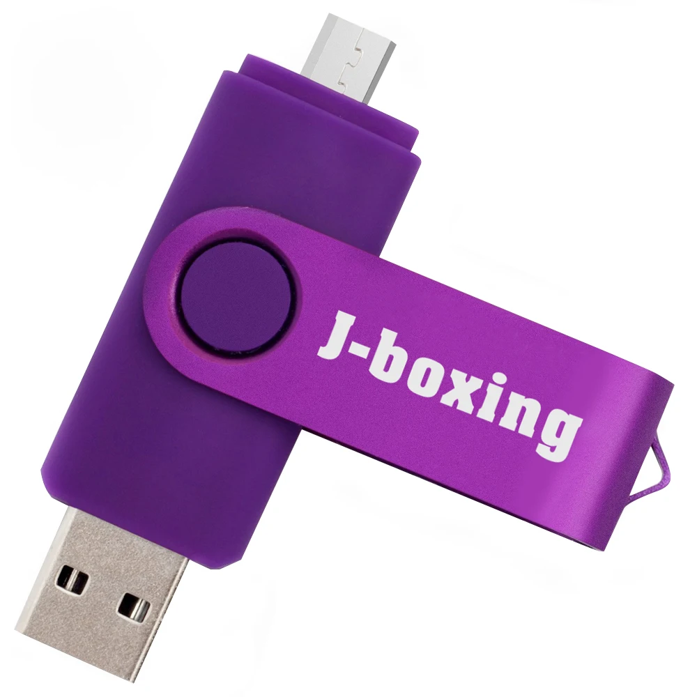 J-бокс USB флеш-накопитель OTG высокоскоростной флеш-накопитель 64 ГБ 32 ГБ 16 ГБ 8 ГБ для хранения двойной Micro USB накопитель для Android/планшетов/ПК/Mac