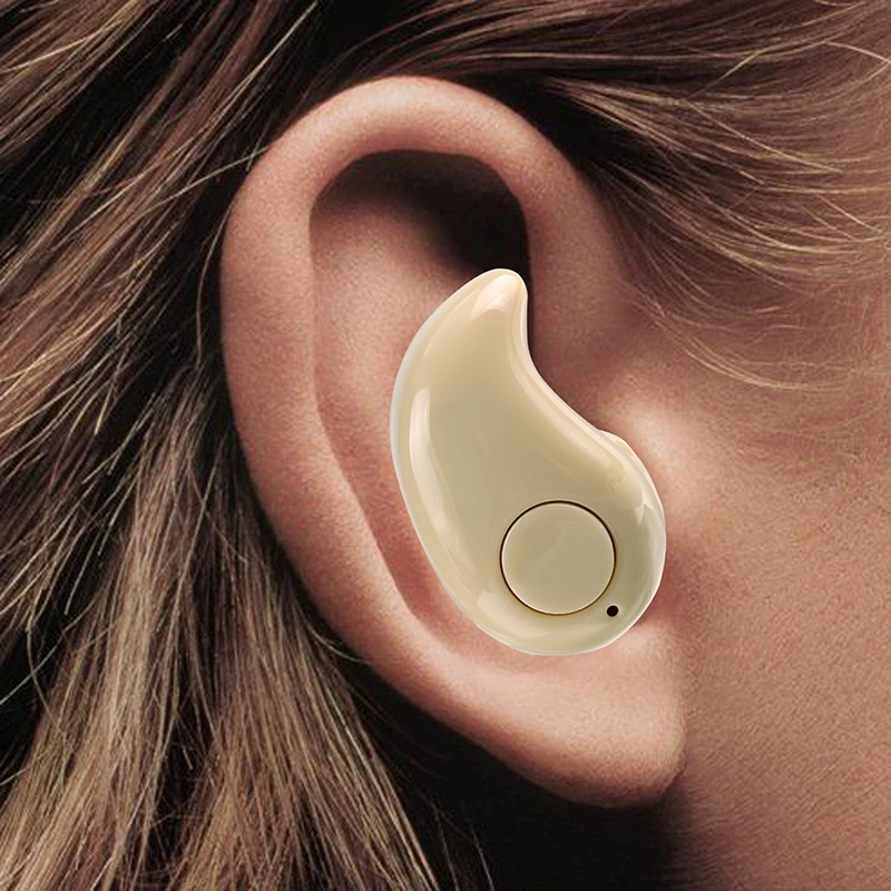 Мини беспроводные Bluetooth наушники стерео Handfree Спортивная гарнитура с микрофоном