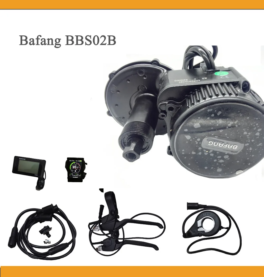 Bafang 500 Вт 36 В bbs02 мотор ebike комплект BBS02B bicicleta electrica Электрический велосипед
