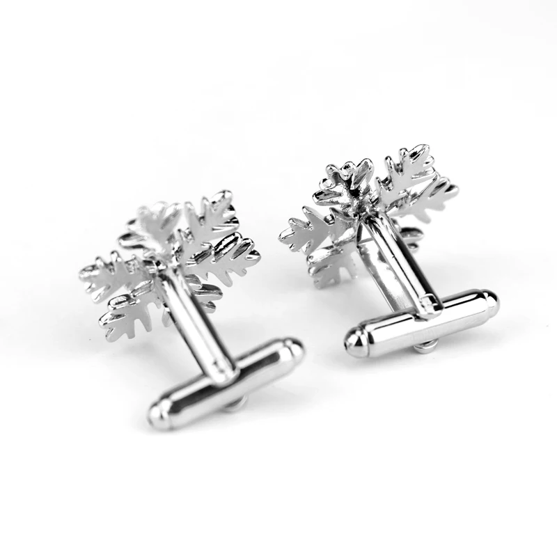 Женские украшения для платья запонки пуговица манжета в виде снежинки мужские