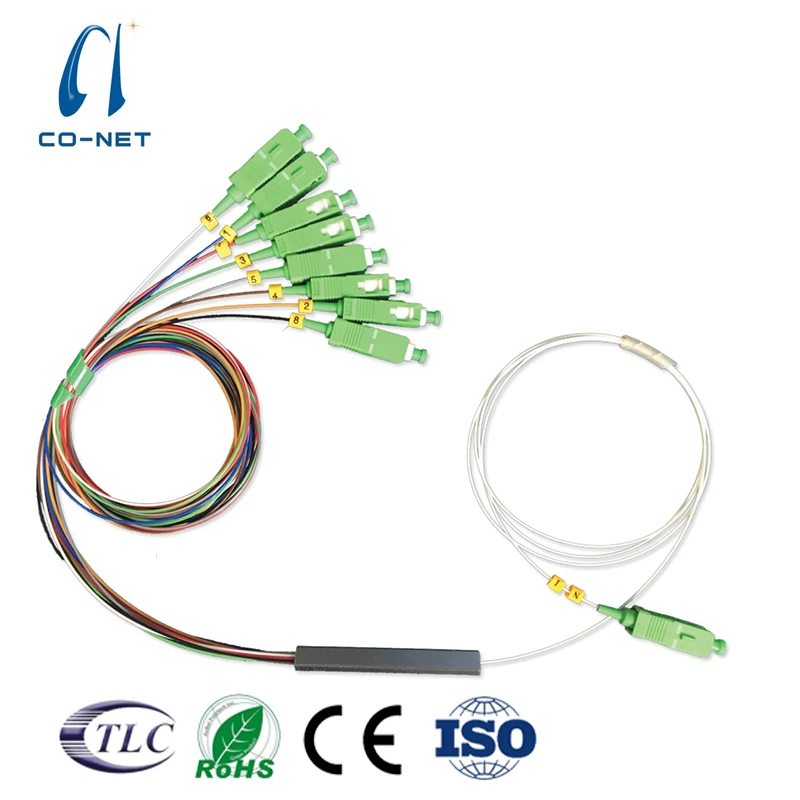 1x8 plc сплиттер SC/UPC 1 м