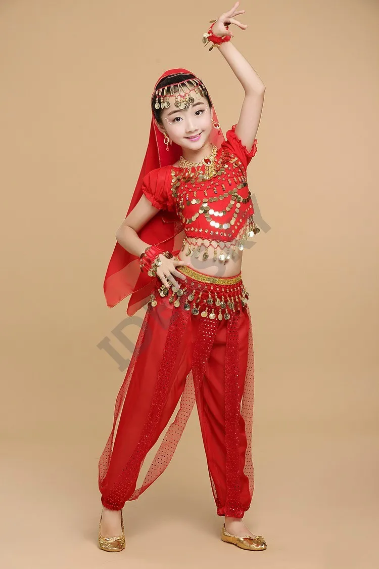 Костюм для танца живота взрослых и детей комплект восточных танцев одежда