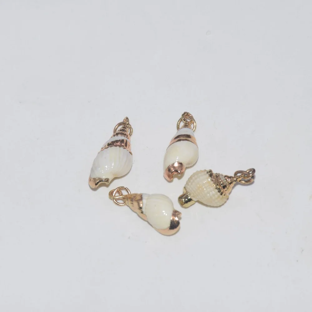 5 шт. бесплатная доставка позолоченные ожерелья с подвеской в виде улитки