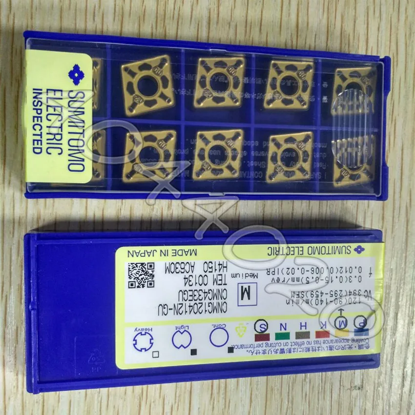 CNMG120412N-GU AC630M 10 шт./кор. оптический Кливер Sumitomo новый оригинальный карбид лезвия |