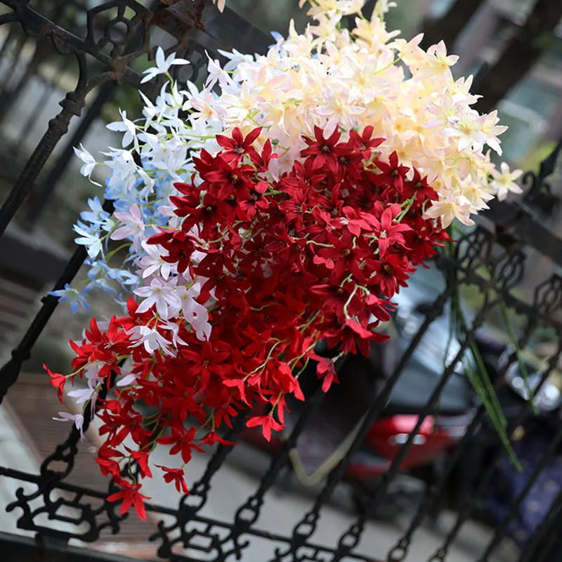 Искусственные цветы вишни Flone ветка цветок на День святого Валентина аксессуары