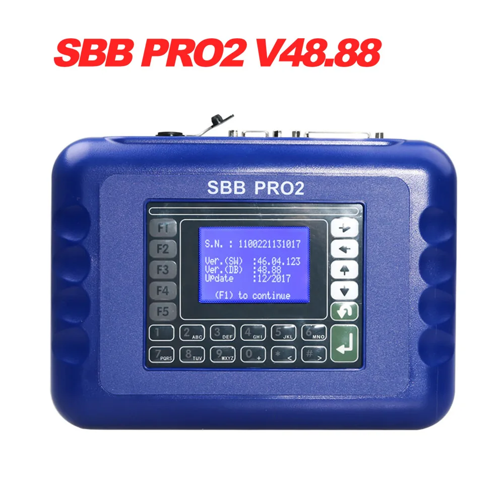 OBD2 V48.88 SBB Pro2 ключ программист Поддержка автомобилей до Замена SBB V46.02 ключ прог поддержка для Toyota G чип sbb pro 2 v48.99 - Цвет: sbb pro2 v48.88