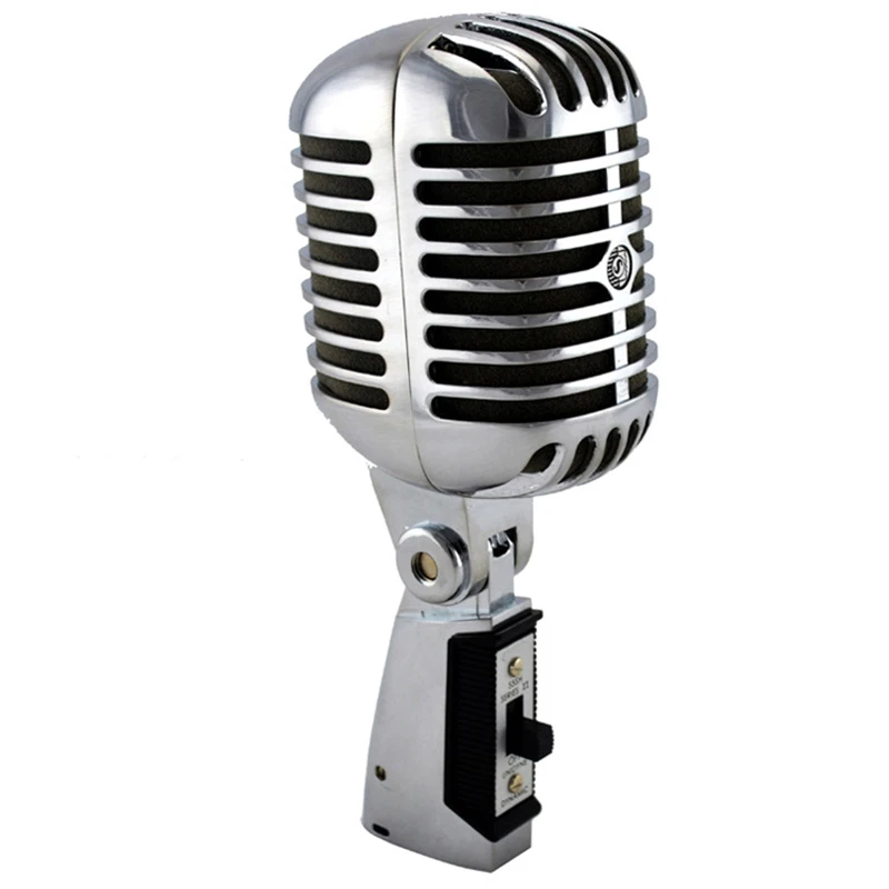 Металлический конденсаторный микрофон Elvis Классический Динамический ретро в