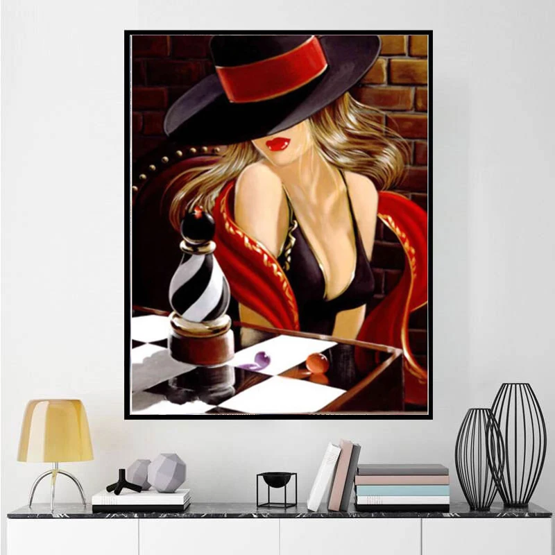 Алмазная 5d мозаика сделай сам картина для вышивки крестиком крутая сексуальная