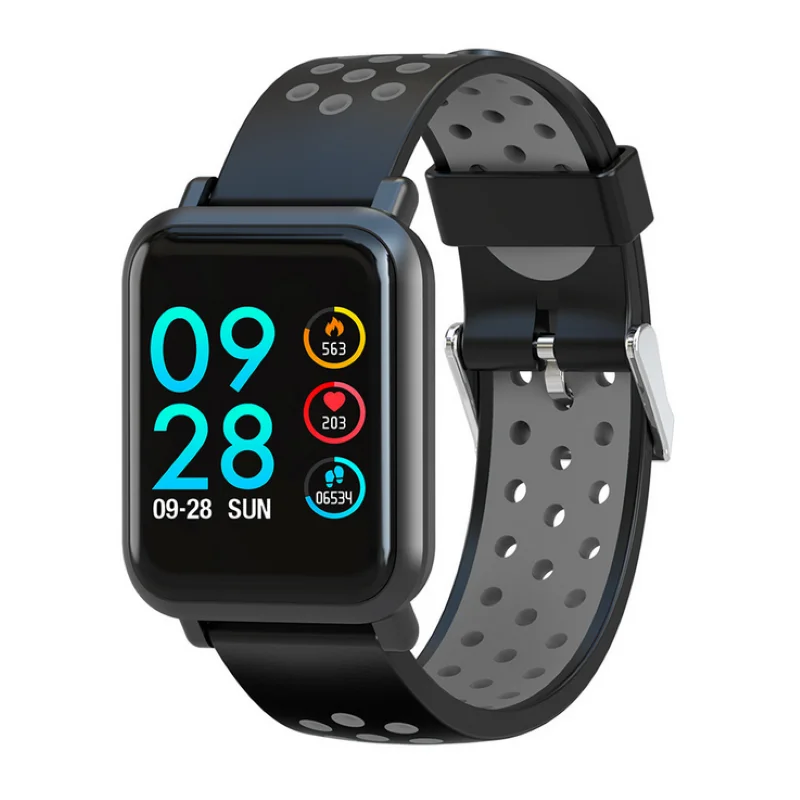 COLMI S9 2.5D экран Gorilla glass Smartwatch кровяное давление кислород поля IP68 Водонепроницаемый Смарт часы для iOS Android телефон