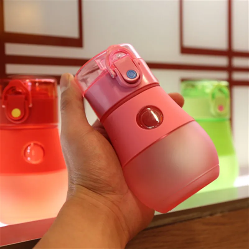 Новые bpa бесплатно пластиковая мини 280 мл детская матовый соломы чайник с