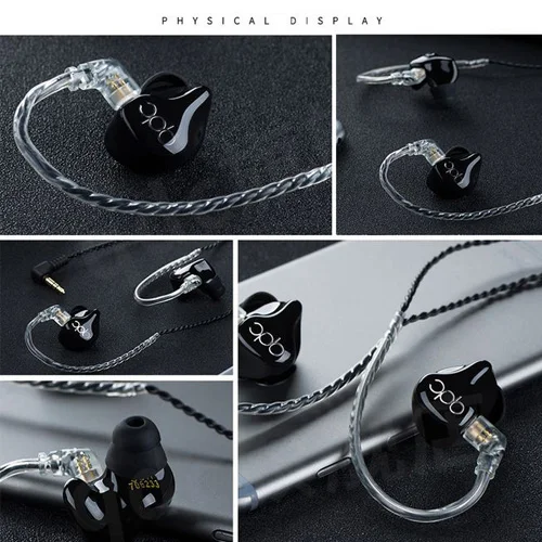 QDC HiFi 3 единицы сбалансированные арматурные наушники-вкладыши Hifi наушники