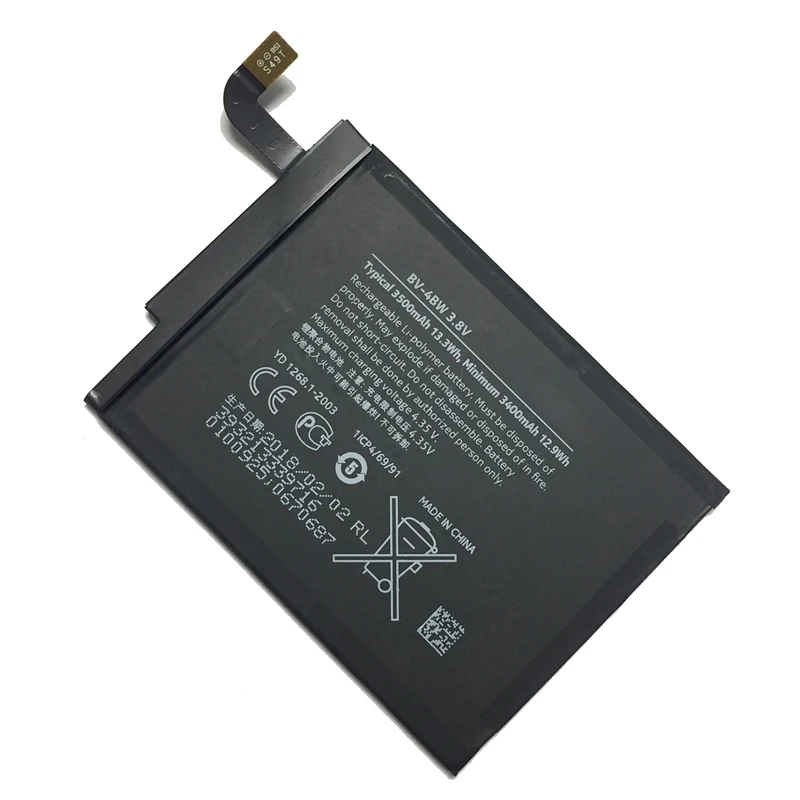 KiKiss аккумулятор для мобильного телефона 3500 мАч BV-4BW Nokia Lumia 1520 MARS Phablet RM-937 Bea Lumia1520 |