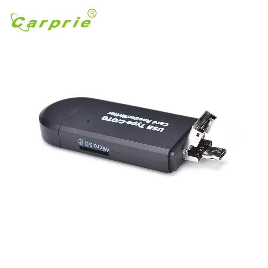 Binmer Новый 3 в 1 Micro USB OTG к 2 0 адаптер SD/Micro SD кардридер Стандартный 17Jun21 Прямая