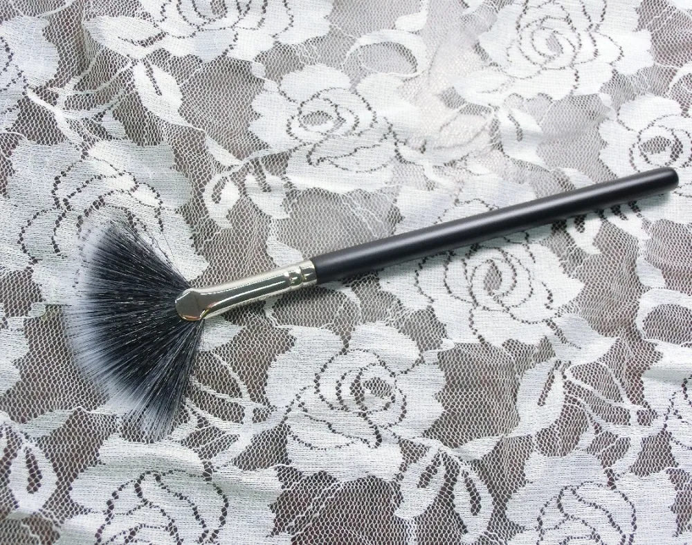 Маленькая двухволоконная кисть M184 косметическая бесплатная доставка|fan brush|cosmetic