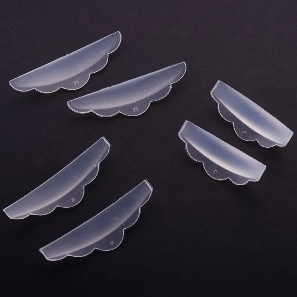 Новые силиконовые 6 шт./компл. ресниц подъемник щипцы для завивки волос Curl