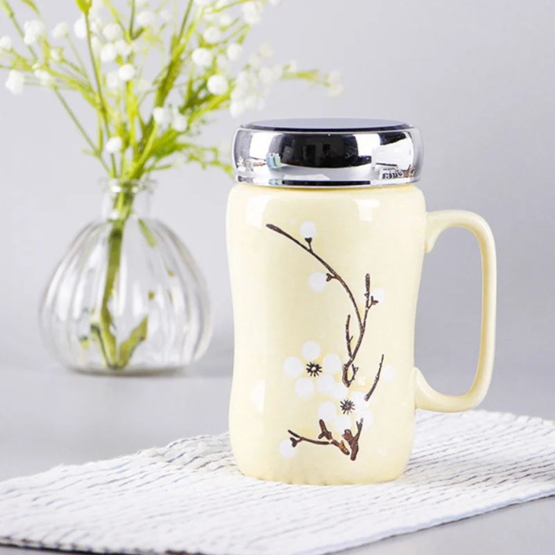 Керамическая Снежинка чашка для глазури магазин продвижение современный