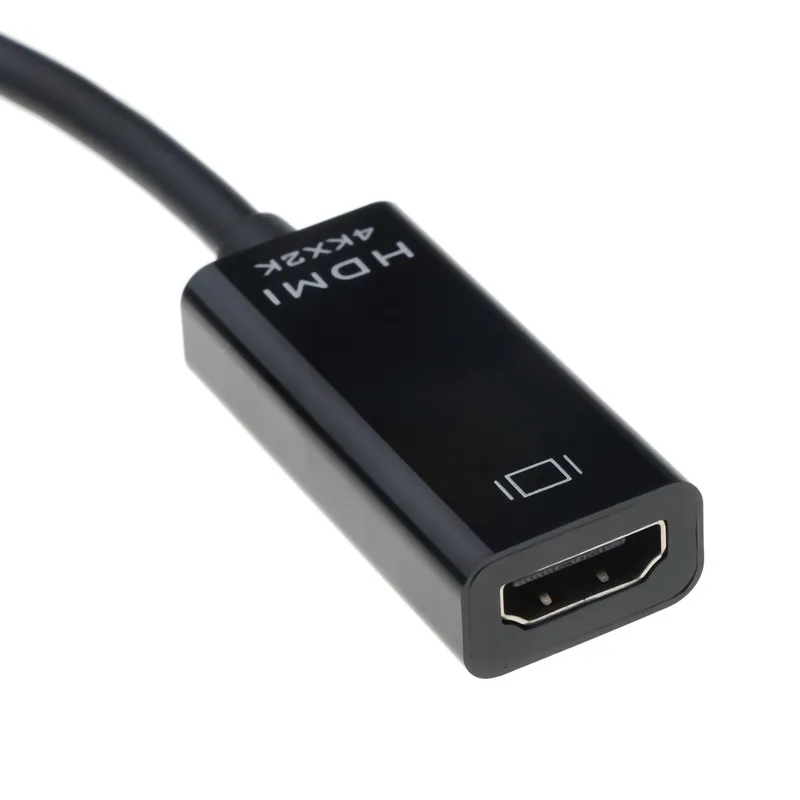 Адаптер Kebidu Mini DP 4K мини порт дисплея Порт Thunderbolt HDMI совместимый адаптер для Apple Mac
