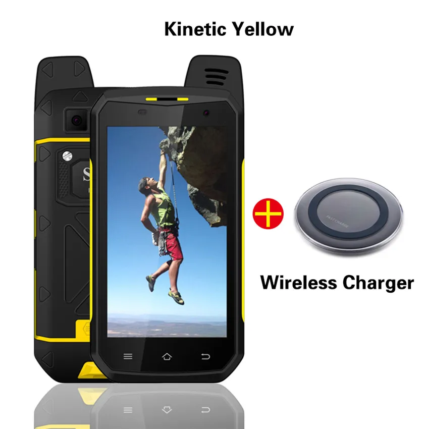 SERVO B6000 MTK6755 Восьмиядерный 4G 64GB ОС Android 6,0 13 МП 5000 мАч IP68 поддержка мобильного телефона Беспроводная рация 4,7" - Цвет: Add Wireless Charger