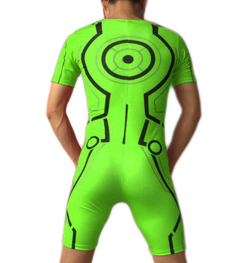 Черный rotor X2 Tron Legacy Inspired Man трек поле скоростной костюм цельный спортивный трико быстрая скорость бег наряд настраиваемый