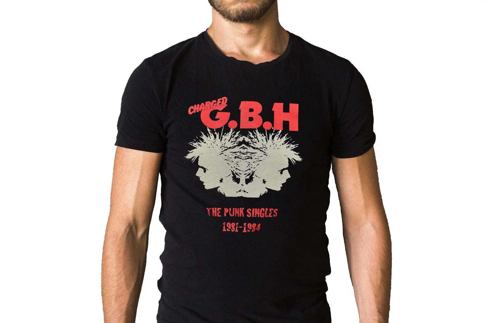 Взимается GBH панк синглов 1981 1984 CD Книги по искусству крышка футболка бренд 2018