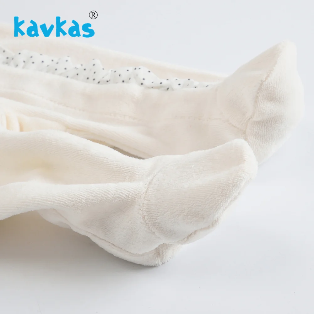 Kavkas/Одежда для маленьких девочек зимние теплые комбинезоны с длинными рукавами и