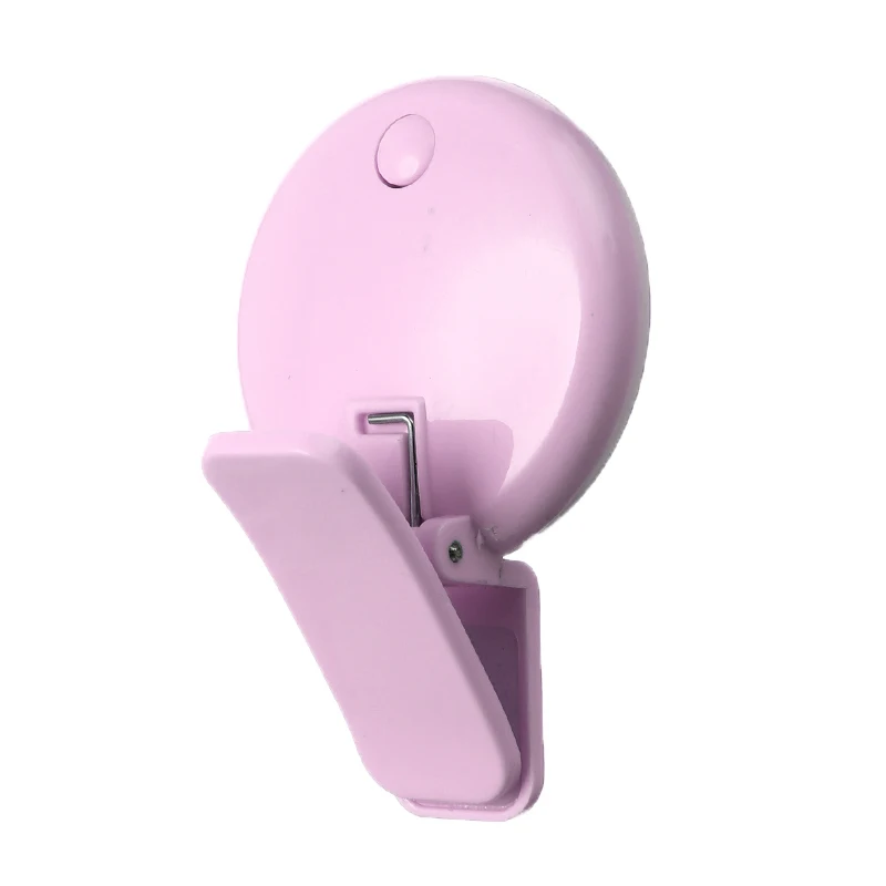 Универсальное кольцо для селфи со светодиодным кольцом смартфона с зажимом