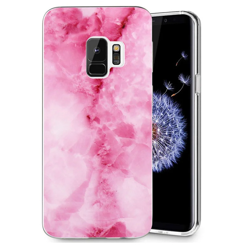 Для Samsung Galaxy S9 S9Plus S8 Plus S7 edge Note 8 J500 J530F J720 A3 A5 2016 2017 TPU Мягкий мраморный манлада